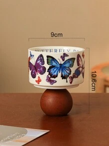 1pc 220ml Vintage Dessert Cup Glass Pudding Ice Cream Cup Retro Cocktail Glass Tableware Home Kitchen Accessories Glass Mug - 1pc - View 7