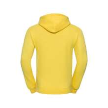 Russell Europe Colour Mens Hooded Sweatshirt / Hoodie (Yellow) - 50% Polyester/50% Cotton - Yellow - View 2