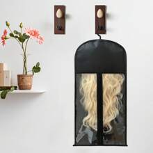 6PCS Hair Extension Holder Wig Storage For Multiple Wigs Holder Wig Bags Storage With Hanger Hair Extension Storage Wig Hanger For Multiple Wigs Hair Extensions, Wigs & Accessories (3/6PCS) - Multicolor - View 6