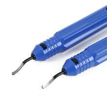Set di utensili manuali per sbavatura, inclusi coltello per sbavatura, raschietto, utensile per bordi, manico, utensile per smusso, adatto per lavorazione del legno, idraulica, plastica e lavori metallici