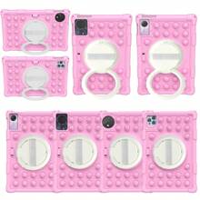 1 Custodia antiurto per tablet compatibile con iPad, tablet fino a 10.6", include tracolla e stilo. Adatto per M10 3nd 10.6" 2022, M10 FHD Plus, 2a Gen 10.3" TB-X606, Honor Pad X8a, MatePad Se 11", Redmi Pad SE 11" (tablet non incluso)