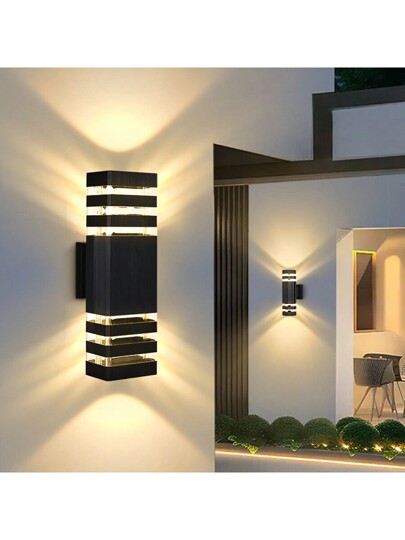 CANMEIJIA 1PC Acrylic LED Wand Lamp Indoor Outdoor Waterproof Verlichting E27 Up Down Porch Lights Home Corridor Garden Lighting Fixture, ation, In Gardens/Corridors/Stairs/Streets/Balconies view 9