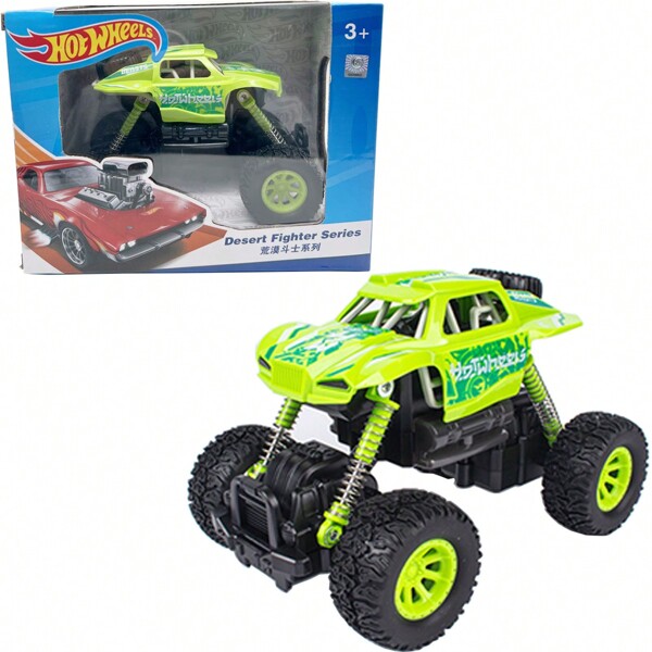 Hot Wheels Monster Trucks, 1 Spielzeug-LKW im Maßstab 1:64, Fahrzeug-Spielspaß für Kinder & Sammler (Stil kann variieren)
