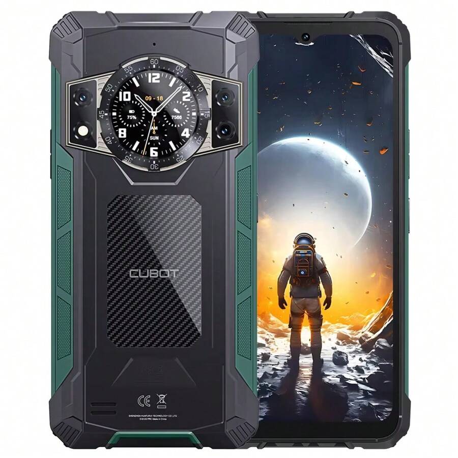 Cubot KingKong ACE 2 Ultra-Thin Rugged Smartphone, NFC, Android 14, 6GB RAM + 128GB ROM, 6.56-Inch 90Hz Screen, 48MP Camera
