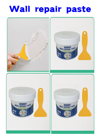 Wall Putty - Covers Stains, Prevents Moisture, Repairs Peeling Paint And Wall Cracks