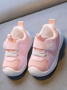 Zapatillas deportivas lindas y elegantes para bebé, con Top impermeable y suela blanda antideslizante, aptas para niños y niñas de 6 meses a 3 años, para usar tanto en interiores como en exteriores en cualquier época del año, con cierre de y banda elástica, fáciles de poner y quitar
