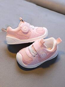 Zapatillas deportivas lindas y elegantes para bebé, con Top impermeable y suela blanda antideslizante, aptas para niños y niñas de 6 meses a 3 años, para usar tanto en interiores como en exteriores en cualquier época del año, con cierre de y banda elástica, fáciles de poner y quitar