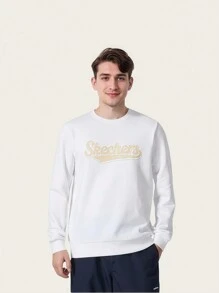 Skechers Couples Sports Tracksuit Casual Loose Sweatshirt, Outdoor Fitness Running, Comfortable Fleece Pullover