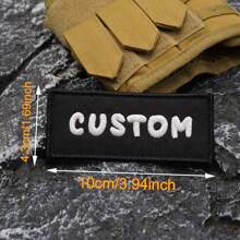 Customize An I Love Text Patch With Special Font Name Patch Can Sew On Or Hook And Loop Backing - Multicolor - View 4