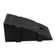 HaroldDol 2 Stück Laderampen, Autowerkstatt-Rampen, Tragbare, Rutschfeste Kunststoff-Laderampe Schwarze Kunststoff Rampe 19CM - 1 - Übersicht 8