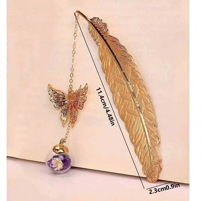 1 szt. Zakładka motyl, zakładki do książek, eleganckie akcesoria do czytania dla miłośników książek, studentów, pisarzy, czytelników, idealny prezent na urodziny, ukończenie szkoły i ogólne prezenty, prezenty na Walentynki, Dzień Matki, Dzień Nauczyciela, prezent urodzinowy dla studentów (pudełko prezentowe nie jest dołączone)