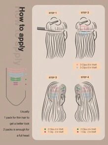 Yilite 14-20 Inch Seamless Clip-In Hair Extensions, Real Human Hair, #4 Chocolate Brown, Remy Clip-In Hair Extensions, Real Human Hair, Invisible PU Skin Weft, Natural Remy Clip-In Hair Extensions, Real Human Hair - S4 - View 7