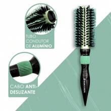 Escova De Cabelo Térmica Marco Boni Class Colors 56mm Verde - Verde - Visão 3
