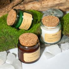 1 Peça, Vela em Garrafa de Vidro, Vela Perfumada Relaxante e Romântica, Vela Aromática, Decoração de Casa com Velas, Vela Sem Fumaça, Vela de Emergência, Velas de Soja, Sem Parafina, Velas Artesanais de Aromaterapia de Luxo, Aroma Seguro e Duradouro, Eliminação de Odores, Presente, Ideal para Homens e Mulheres para Aniversário/Natal, Iluminação de Jantar, Prop/Auxílio em Pedidos de Casamento e Relaxamento, Presentes para Melhores Amigos, Presente para Mulher