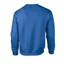 Gildan Unisex Adult DryBlend Crew Neck Sweatshirt (Royal Blue) - 305gsm 50% Cotton/50% Polyester - Royal Blue - View 2