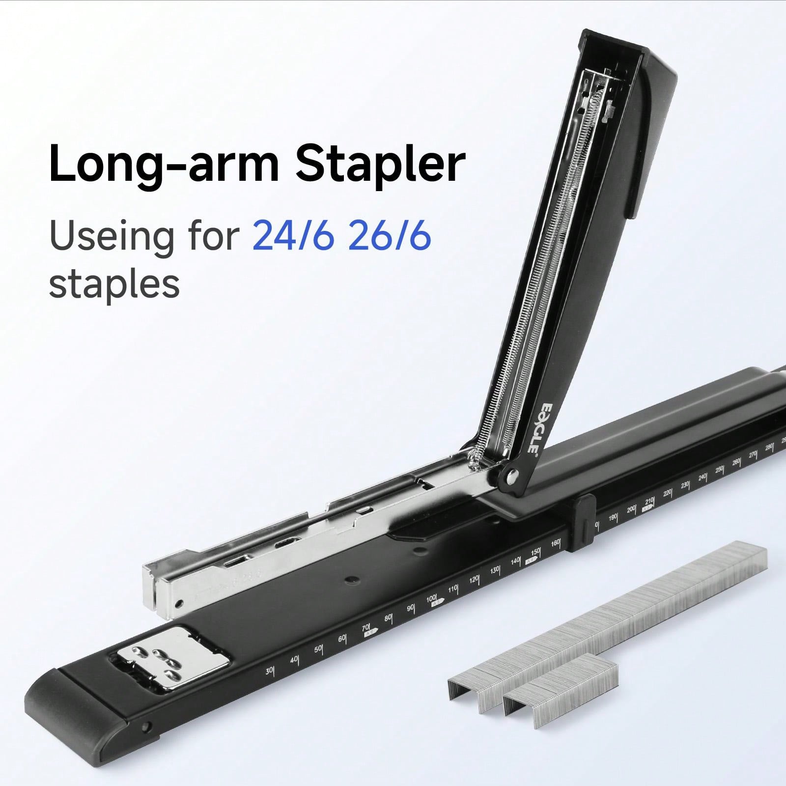 Eagle long reach stapler office staplers long arm standard staplers