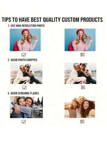 1pc Customizable Car Interior Hanging Accessory, Personalized Graduation Photo Ornament, Acrylic Party Home Decor, Gift For Birthday, Anniversary, Valentine's Day, Christmas For Family, Friends, Colleagues Gifts - Multicolor - View 9