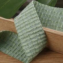 Handmade Woven Striped Plush Grosgrain Ribbon, DIY Bow Hair Accessories, Decor, Gifts - Multicolor - View 20