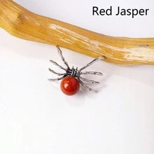 1PC Natural Crystal Ball Spider Ornaments Handmade Alloy Spider DIY Reiki Gemstone Halloween Decorative Crafts 4th Of July Women Fathers Dad Gift - Crystal Ball Spider - View 17