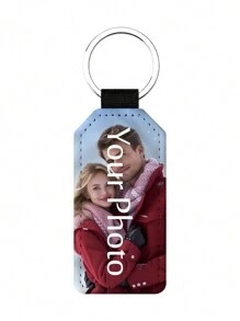 Custom Double-Sided Photo Heat Transfer Keychain, Photo Printing Personalized Pattern Logo Pendant, Valentine's Day Gifts, Gifts For Parents And Friends, Party Souvenirs, Printed Logo As Promotional Materials, Beautiful Bag Pendant, Key Chain Decoration Pendant, Anniversary Gift, Father's Day And Mother's Day Gift Valentines,Colorful,Cute,Adorable,Funny,Kawaii,Y2K,Stylish,Unisex,Casual,Custom,Personalized,Unique,Customized,Ideal Gifts For Him,Ideal Gifts For Her,Her,Boyfriend,Girlfriend,Family,Friends,School Supplies,Back To School,For Office,For School,For Classroom,For Teacher Gifts,For University,For Colleague,For Dorm Rooms,For Teacher,For Boys And Girls,For Teenagers,Junior High School Students,Middle School Students,High School Senior High School Students,College Students,University Students,Freshman,Sophomore,Underclassmen,Delicate Romance, Utilitarian Chic