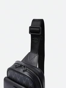 FION New Men's Crossbody Shoulder Bag Retro Small Square Bag Men Business Bag NNMMJNC042