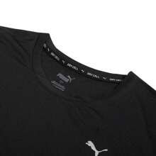 Puma PERFORMANCE SS TEE M 短袖T恤，速干圆领男士瑜伽、健身、训练运动服 - 黑色 - 查看 5