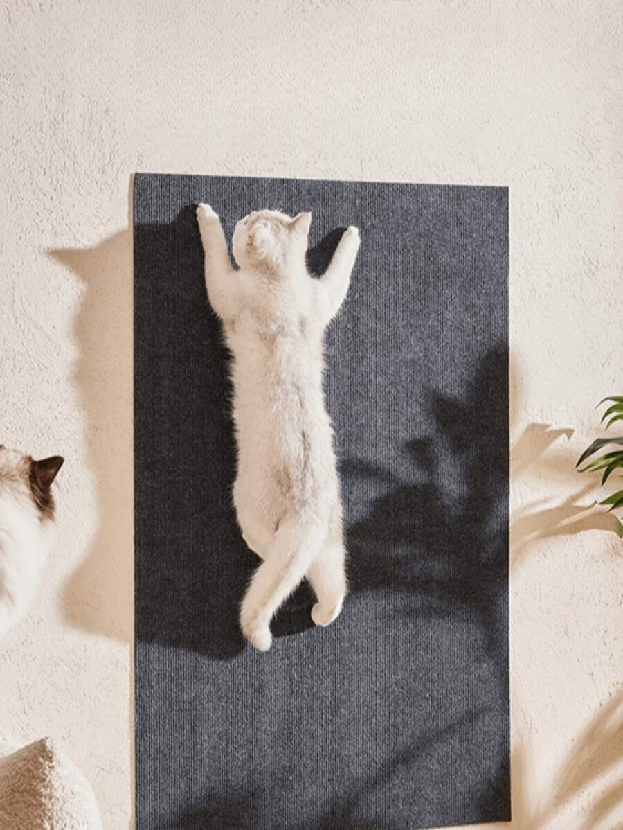 Cat Climbing Mat, Cat Scratch Board, Cat Scratch Mat - Can Be Cut To Size Without Crumbling, Can Be Pasted, Interactive Cat Pad - Multicolor - View 1