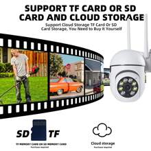 8MP/5MP 1080P HD, Dual-Band 2.4G+5G WiFi Or 2.4G WiFi Optional, Outdoor/Indoor Security Camera, Wireless WiFi Camera, Surveillance Camera, Camera, PTZ Camera, Smart Outdoor/Indoor PTZ Surveillance Camera