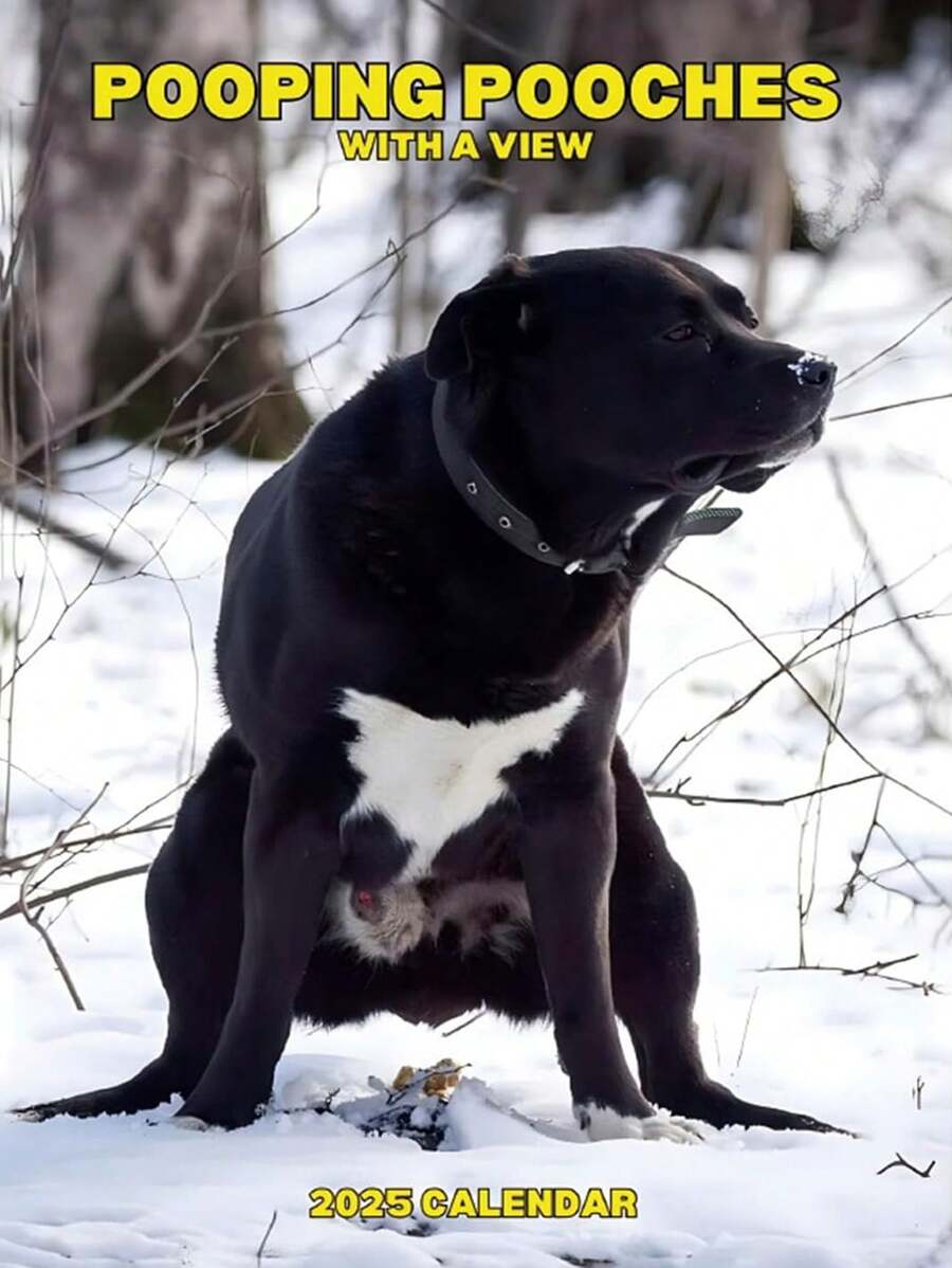 Dogs Pooping Calendar Australia