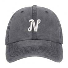 26 个英文字母 A-Z 棒球帽 男士 女士 中性 棒球帽 可调节帽子