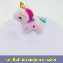 Jouet en peluche de chien licorne mignon - Matériel, convient aux petits chiens pour jouer