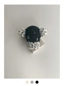 1 pieza Gorra de visera con letra "Yy" bordada, suave y esponjosa, sombrero de béisbol de pana con orejeras para mujer, moda urbana de otoño e invierno, accesorio casual para cubrir las orejas