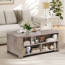 Coffee Table Center Tables For Home Living Room Reception Room Office Gray - 1 - View 10