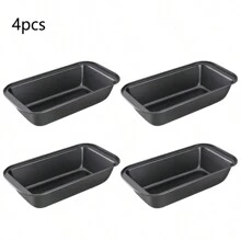 450 克面包烤盘，不粘矩形烤盘，布朗尼、肉饼面包模具，家庭厨房、面包店、烘焙工具、厨房配件、家居用品 - 黑色常規土司盒 - 查看 15