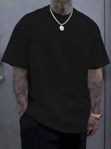 6 gói áo thun tay ngắn màu trơn thường ngày cho nam - Nhiều màu - Xem 4