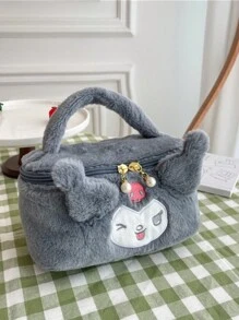 Sanrio 1 pezzo Borsa a mano carina Sanrio Hello Kitty, Kuromi, My Melody, Cinnamoroll, accessori decorativi borsa per animali anime, borsa porta oggetti regalo