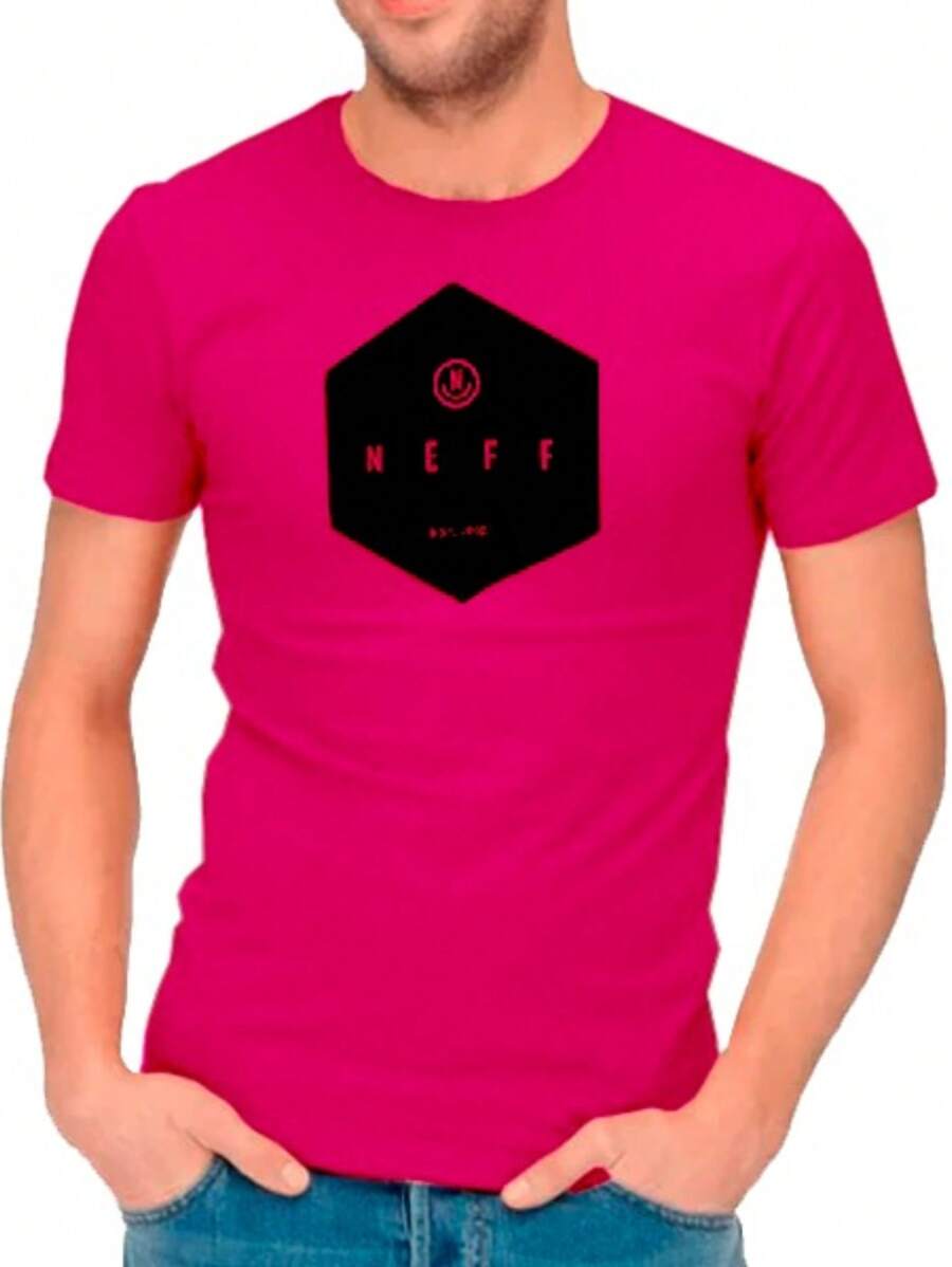 Camiseta Para Hombre Neff - Rojo violeta - Ver 1