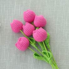 1/3/6/10 bông hoa tulip trang trí móc thủ công. Hoa nhân tạo, hoa sống động như thật, hoa thủ công, hoa làm từ sợi len. Thích hợp làm quà tặng cho người yêu, mẹ, cô giáo, hoặc dùng để trang trí nhà cửa cho nhà hàng, phòng khách, phòng ngủ, đám cưới và tiệc tùng, cũng như trang trí ngoài trời. Phù hợp cho Tết Dương lịch, Ngày lễ tình nhân, Lễ Phục sinh, Ngày của Mẹ, tựu trường, đám cưới, sinh nhật và các ngày lễ khác. - thoa son - Xem 12