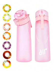 1PC Flavored Water Bottle, Bottle Starter Set, Drinking Bottle With One Random Flavoured Pods Suitable For Gyms, Schools, Flavored Water Bottle,Back To School