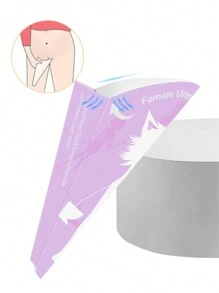 30/20/10 pezzi Imbuto femminile portatile e monouso con design pieghevole compatto - Dispositivo femminile monouso per urinare in piedi per viaggiare, campeggiare, escursionismo, accessori per l'igiene