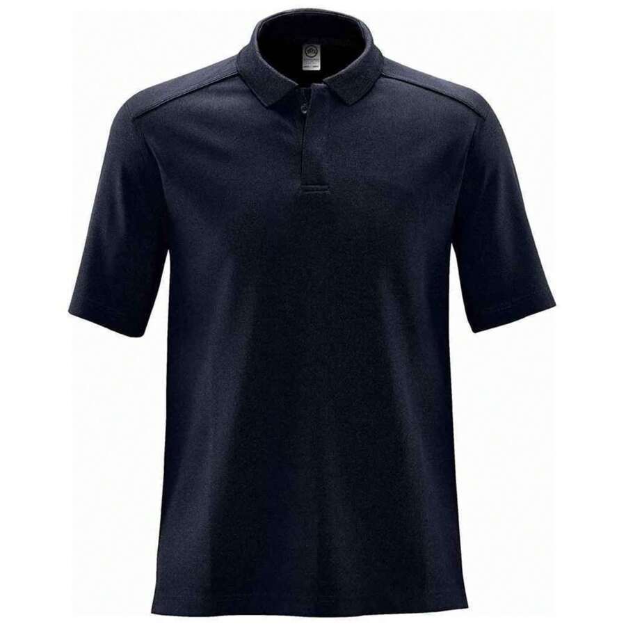Mens Endurance HD Polo Shirt (Navy) - 200gsm 100% Polyester - Navy Blue - View 1