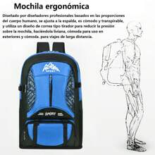 1 Piece Portable Tactical Backpack Outdoor Backpack Multifunctional Travel Camping Hiking Backpack,Boho Vibes - Red - View 5