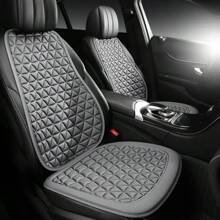 Suspended  Car Seat Cushion,  Seat Cover With Embossed Pattern  Four Seasons General Fit For Most Cars - Army Green - View 2