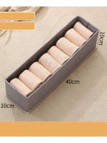 1 Piece Of Foldable Clothing And Blanket Storage Bag, Storage Box With Transparent Window And Handle, Reinforced Foldable Linen Storage Basket, Fabric Can Be Placed On The Window Wardrobe Storage Rack, Large Clothing Storage Box For Bedroom, Closet, Clothes And Blankets