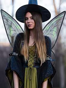 3 件套成人仙女翅膀、蝴蝶翅膀、天使翅膀女式狂欢节服装、情人节派对道具礼物舞会万圣节 - 多色 - 查看 7