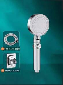 Supercharged Shower Spray Shower Set, Shower And Bath Supercharged Faucet, Super High Pressure Five-Speed Handheld Shower - Multicolor - View 10
