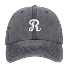 26 个英文字母 A-Z 棒球帽 男士 女士 中性 棒球帽 可调节帽子