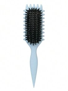 Juego de brochas definidoras de rizos para cabello rizado, Kit de 3 peines para desenredar y peinar con cepillo de contorno, peine de punta y garfio de limpieza de Candybrush
