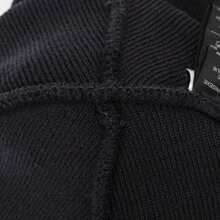 Jack Wolfskin 1 pièce Bonnet de sport d'hiver chaud doublé de molleton unisexe, casquette coupe-vent pour l'extérieur