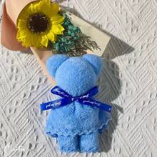 10 chiếc khăn tắm thiết kế hình chú gấu dễ thương, quà tặng thiết thực cho sinh nhật, đám cưới, tiệc tùng, lễ hội và hoạt động, Giáng sinh - nhiều màu - Xem 4